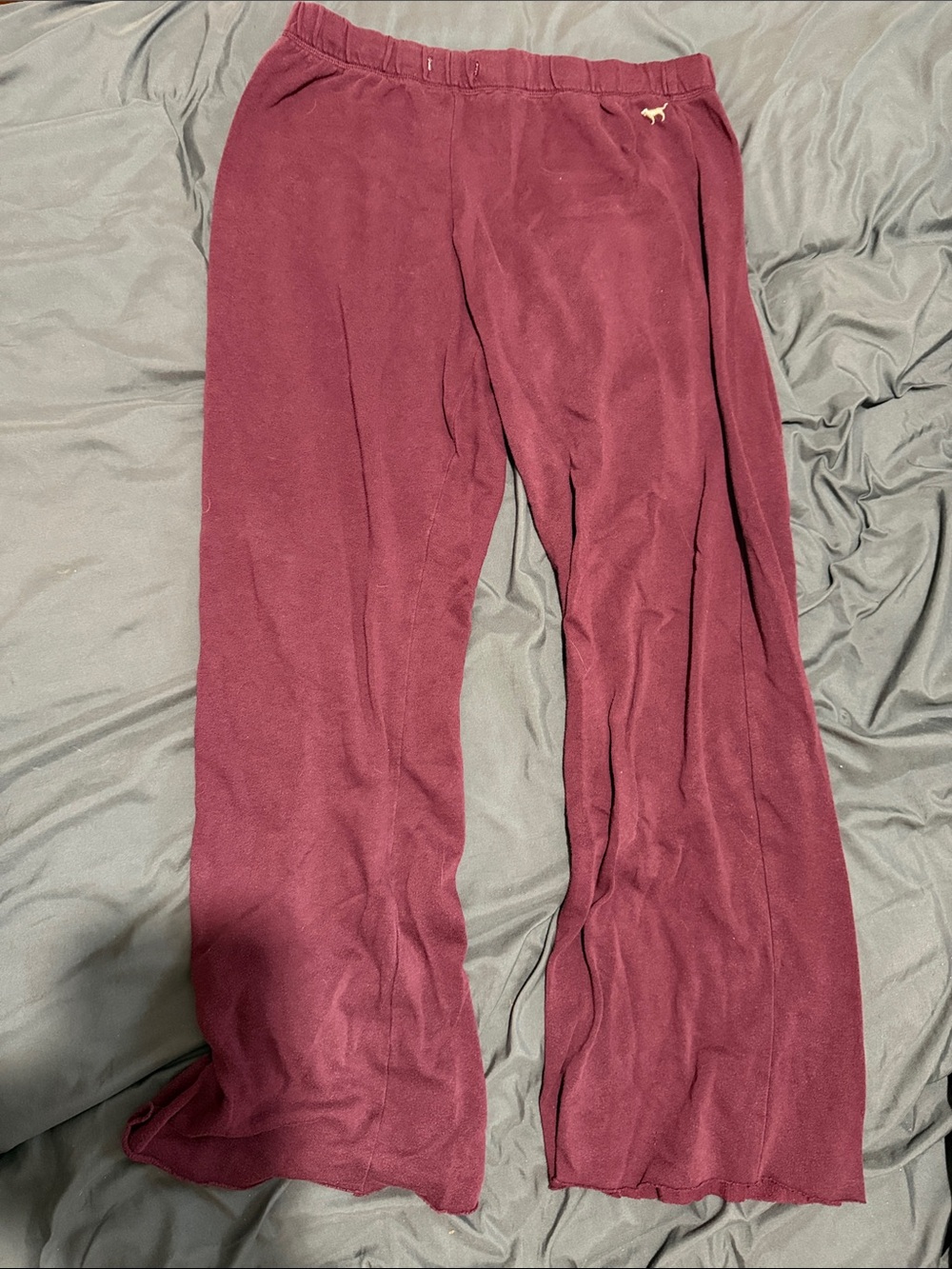 Pink by Victoria’s Secret Maroon Fleece Lounge Pants